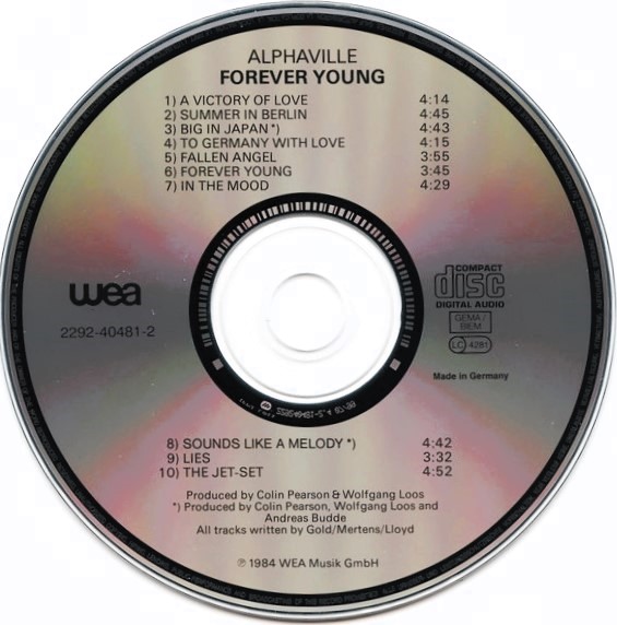 Alphaville – Forever Young Cd