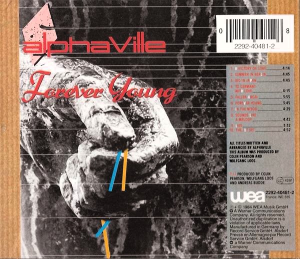 Alphaville – Forever Young Cd