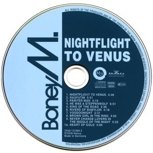 Boney M. – Nightflight To Venus Cd