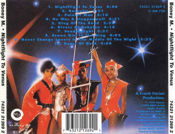 Boney M. – Nightflight To Venus Cd