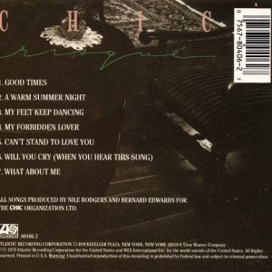 Chic – Risqué Cd