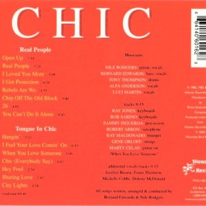 Chic – Real People / Tongue In Chic Cd (2 Álbumes en 1 cd)