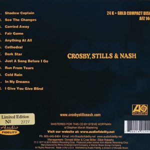 Crosby, Stills & Nash – CSN Cd (24 KT Gold Limited Edition)