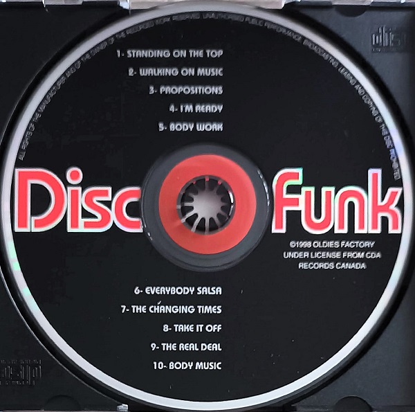 DiscOfunk Cd (Varios Artistas : Chocolate Milk - Hot Streak - Strikers)