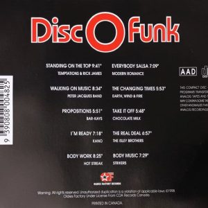 DiscOfunk Cd (Varios Artistas : Chocolate Milk - Hot Streak - Strikers)