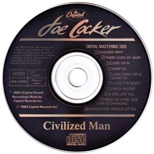 Joe Cocker – Civilized Man Cd Japonés (AOR)