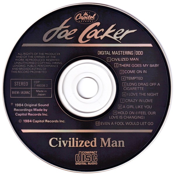 joe cocker civilized man cd Joe Cocker – Civilized Man Cd Japonés (AOR)