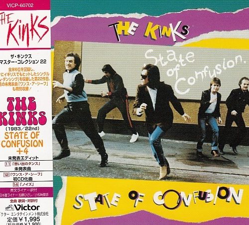 The Kinks – State Of Confusion Cd Japonés (Bonus Tracks)