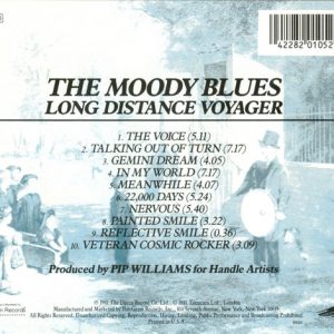 The Moody Blues – Long Distance Voyager Cd