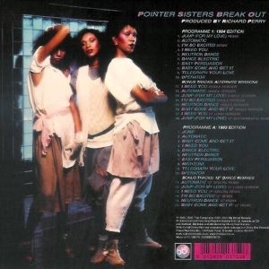 Pointer Sisters – Break Out Cd Deluxe Edition (Bonus Tracks - 12" Inch)