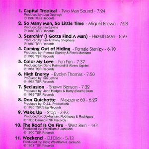 TSR Retro Dance Classics Cd (Varios Artistas : Magazine 60 - Two Man Sound - Miquel Brown)
