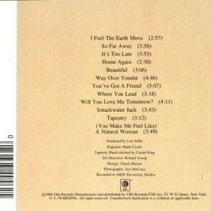 Carole King – Tapestry Cd