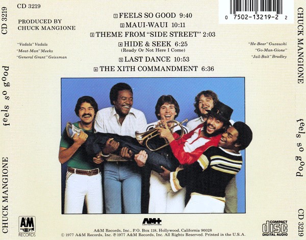 Chuck Mangione – Feels So Good Cd