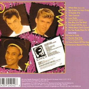 Culture Club – Kissing To Be Clever Cd (Bonus Tracks)