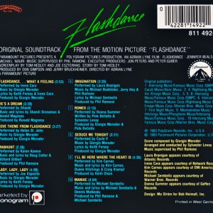 Flashdance (Original Soundtrack From The Motion Picture) Varios Artistas