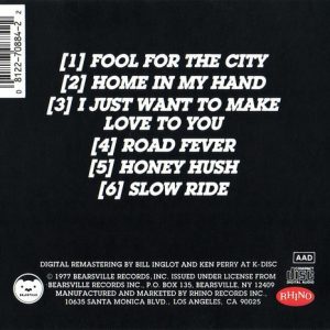 Foghat – Live Cd