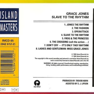 Grace Jones – Slave To The Rhythm Cd