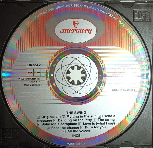 INXS – The Swing Cd (Usa)