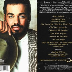 James Ingram – It's Your Night Cd (Bonus Tracks)