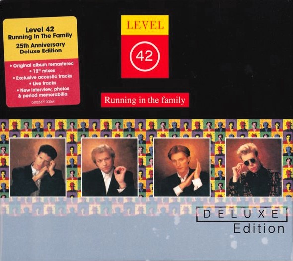 level 42 running deluxe frontal Level 42 – Running In The Family Cd doble Deluxe Edition 25th Anniversary (Bonus Tracks)