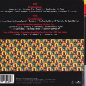 Level 42 – Running In The Family Cd doble Deluxe Edition 25th Anniversary (Bonus Tracks)