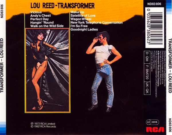 Lou Reed – Transformer Cd