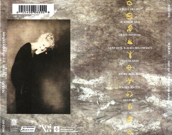 marjo trasera Marjo – Tant Qu'il Y Aura Des Enfants Cd (Frances)