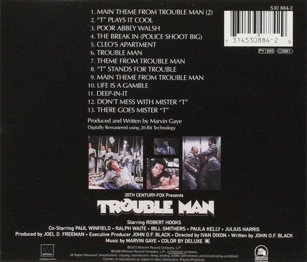 Marvin Gaye – Trouble Man (Motion Picture Soundtrack) Cd