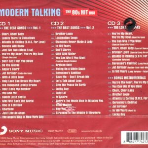 Modern Talking – The 80s Hit Box (Extended, Maxi & Instrumentals Versions)