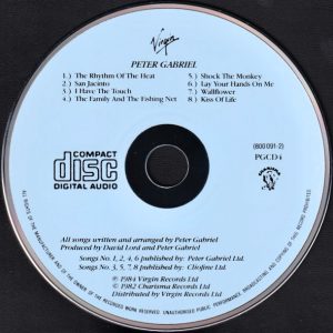 Peter Gabriel – Peter Gabriel Cd