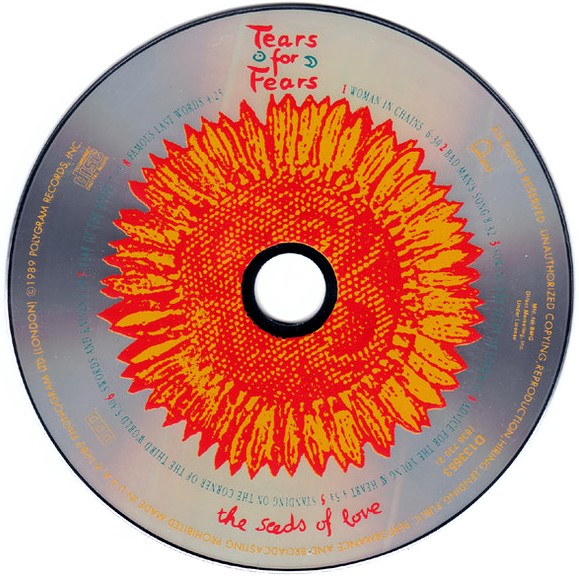 Tears For Fears – The Seeds Of Love Cd