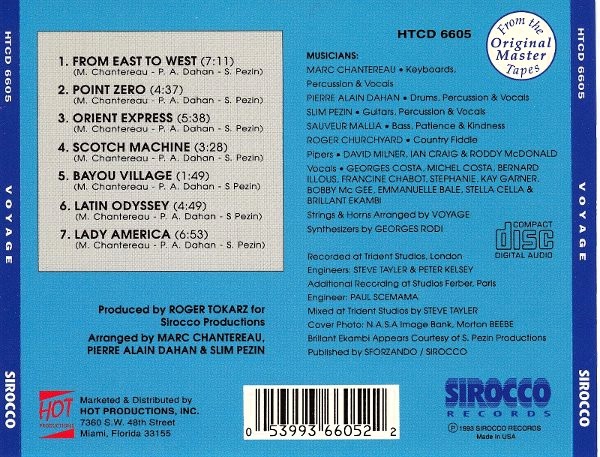 Voyage – Voyage Cd