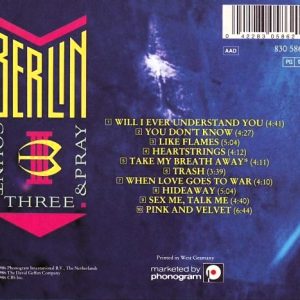 Berlin – Count Three & Pray Cd
