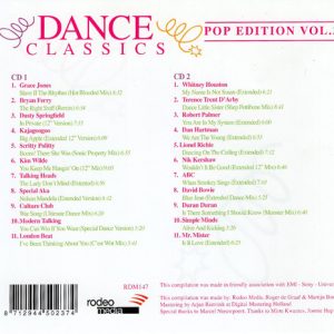 Dance Classics - Pop Edition Vol. 3 Cd (Varios Artistas : 12", Extended & Remixes)