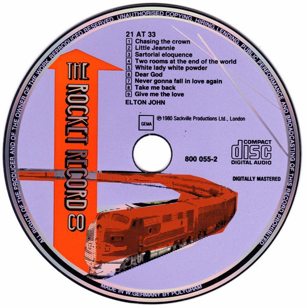 elton john 21 at 33 WG cd Elton John – 21 At 33 Cd