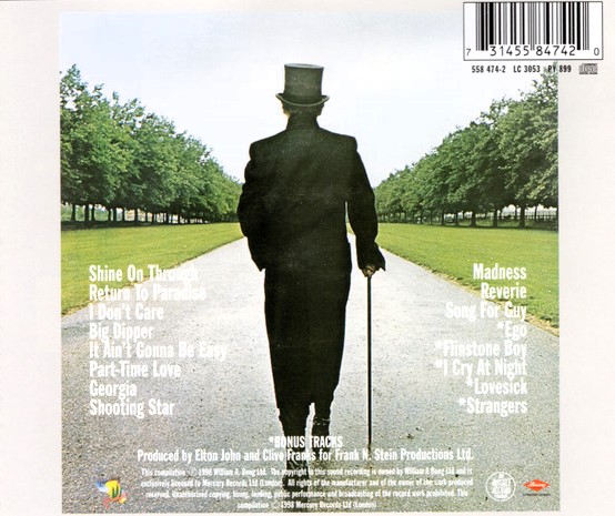 Elton John – A Single Man Cd (Bonus Tracks)