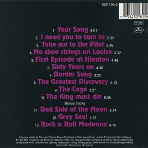 Elton John – Elton John Cd (Bonus Tracks)