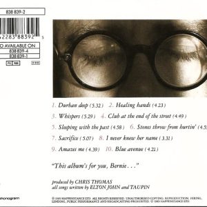 Elton John – Sleeping With The Past Cd