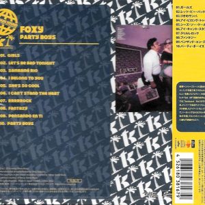 Foxy – Party Boys Cd Japonés