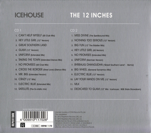 Icehouse – The 12 Inches Cd