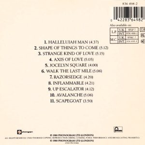 Love And Money – Strange Kind Of Love Cd