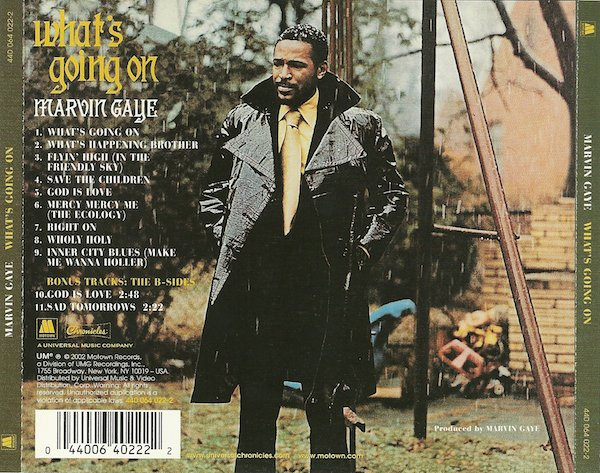 Marvin Gaye – What's Going On Cd (Bonus Tracks)