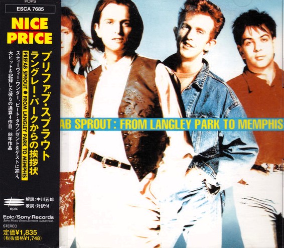 Prefab Sprout – From Langley Park To Memphis Cd Japonés
