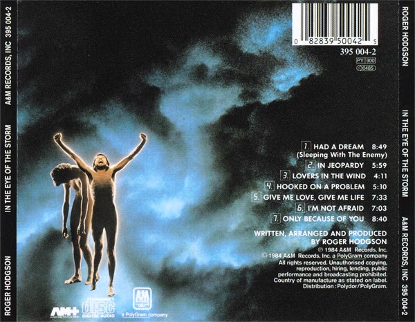 Roger Hodgson – In The Eye Of The Storm Cd