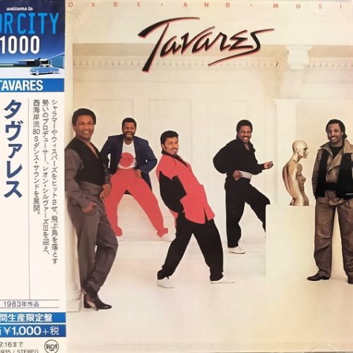 Tavares – Words And Music Cd Japonés (Bonus Tracks)
