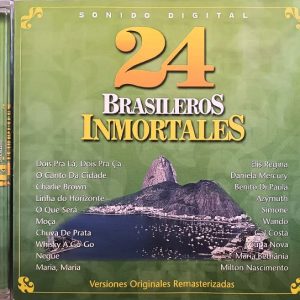 24 Brasileros Inmortales - Cd Doble (Varios Artistas Brasileros : Ritchie - Hyldon - Azymuth)