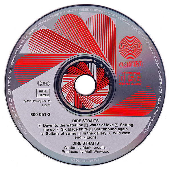 Dire Straits – Dire Straits Cd
