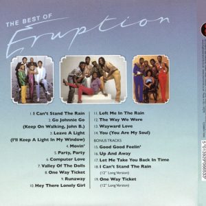 Eruption – The Best Of Eruption Cd (Bonus Tracks : 12" de One Way Ticket)