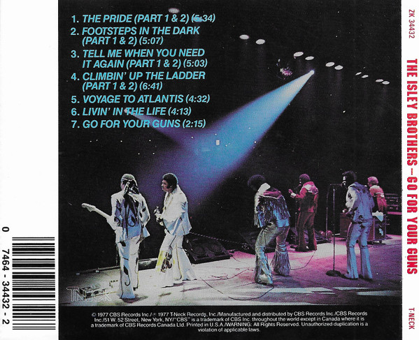 The Isley Brothers – Go For Your Guns Cd