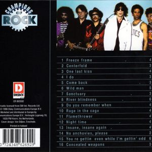 J. Geils Band – Champions Of Rock Cd Compilación (Incluye : Concealed Weapons)